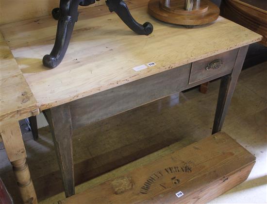 French pine kitchen table